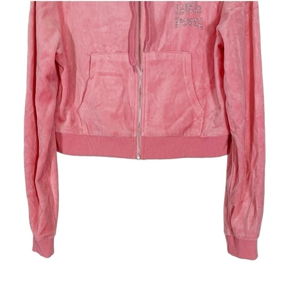 Dolls Kill My Little Pony Juicy Couture Style Verlour Track Jacket Size XL - Picture 4 of 10